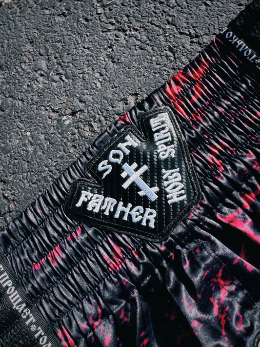 Violet Crucifix Muay Thai Short