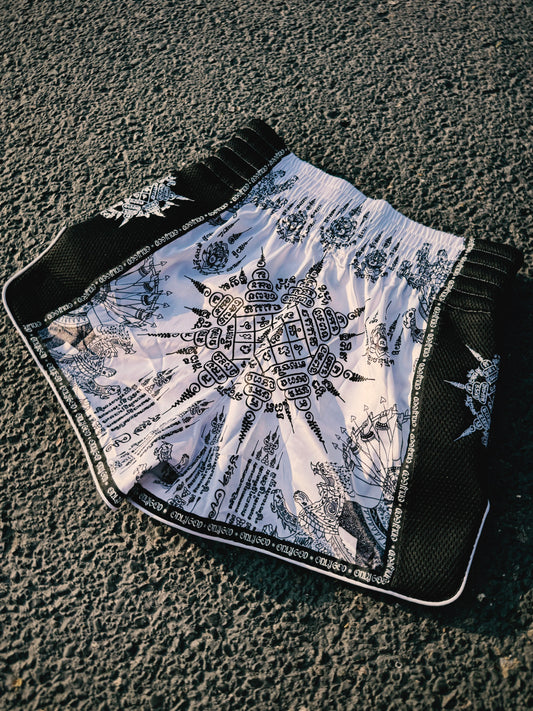 Sacred Ink Sak Yant Muay Thai Shorts