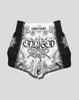 BLACK SAK YANT MUAY THAI SHORT