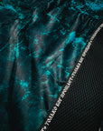Turquoise Crucifix Muay Thai Short