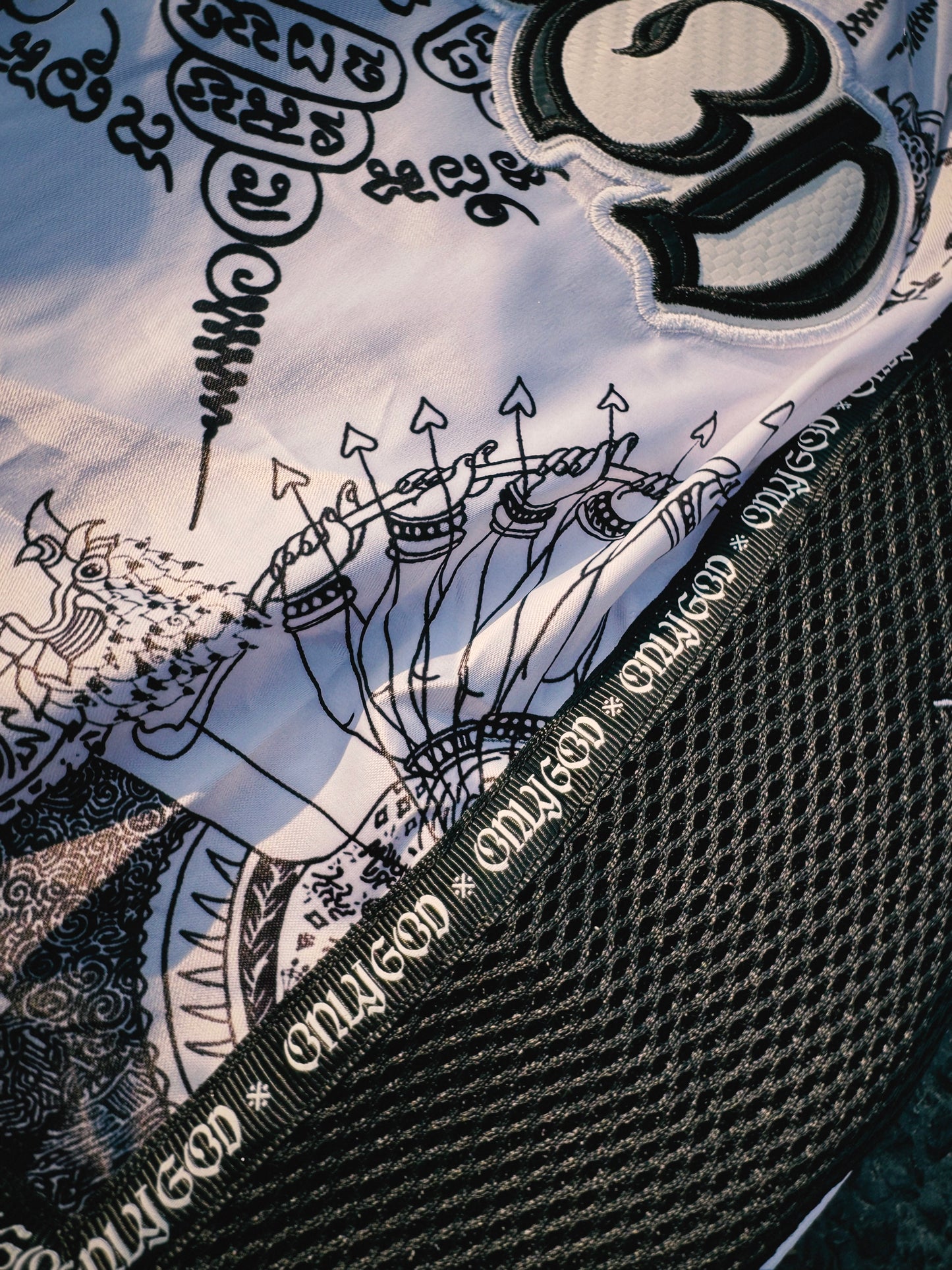 Sacred Ink Sak Yant Muay Thai Shorts