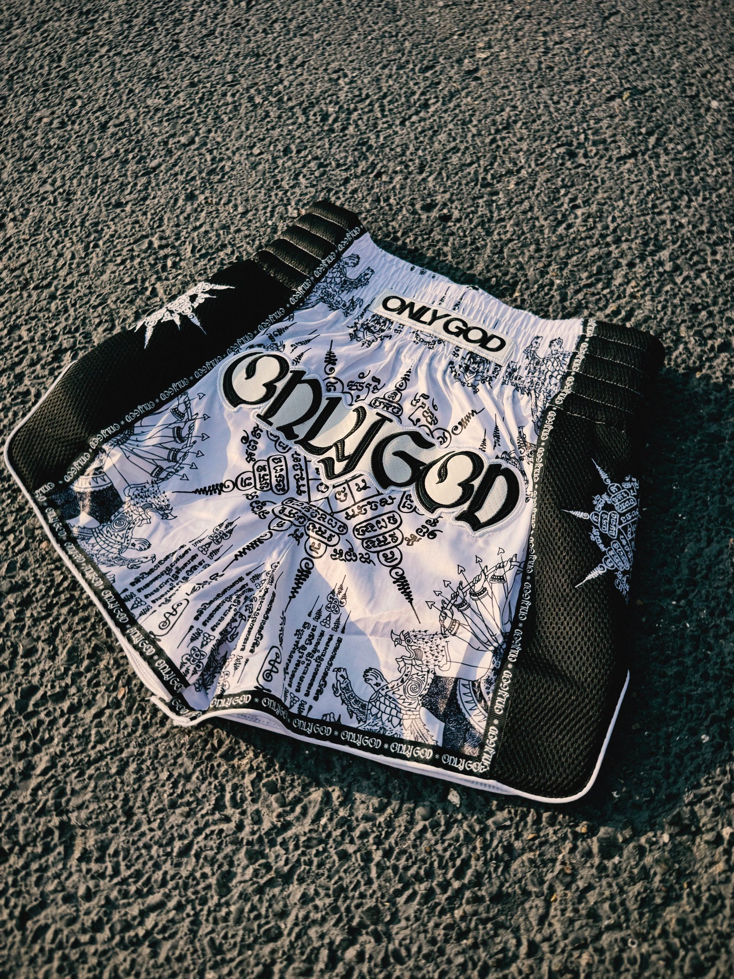 Sacred Ink Sak Yant Muay Thai Shorts