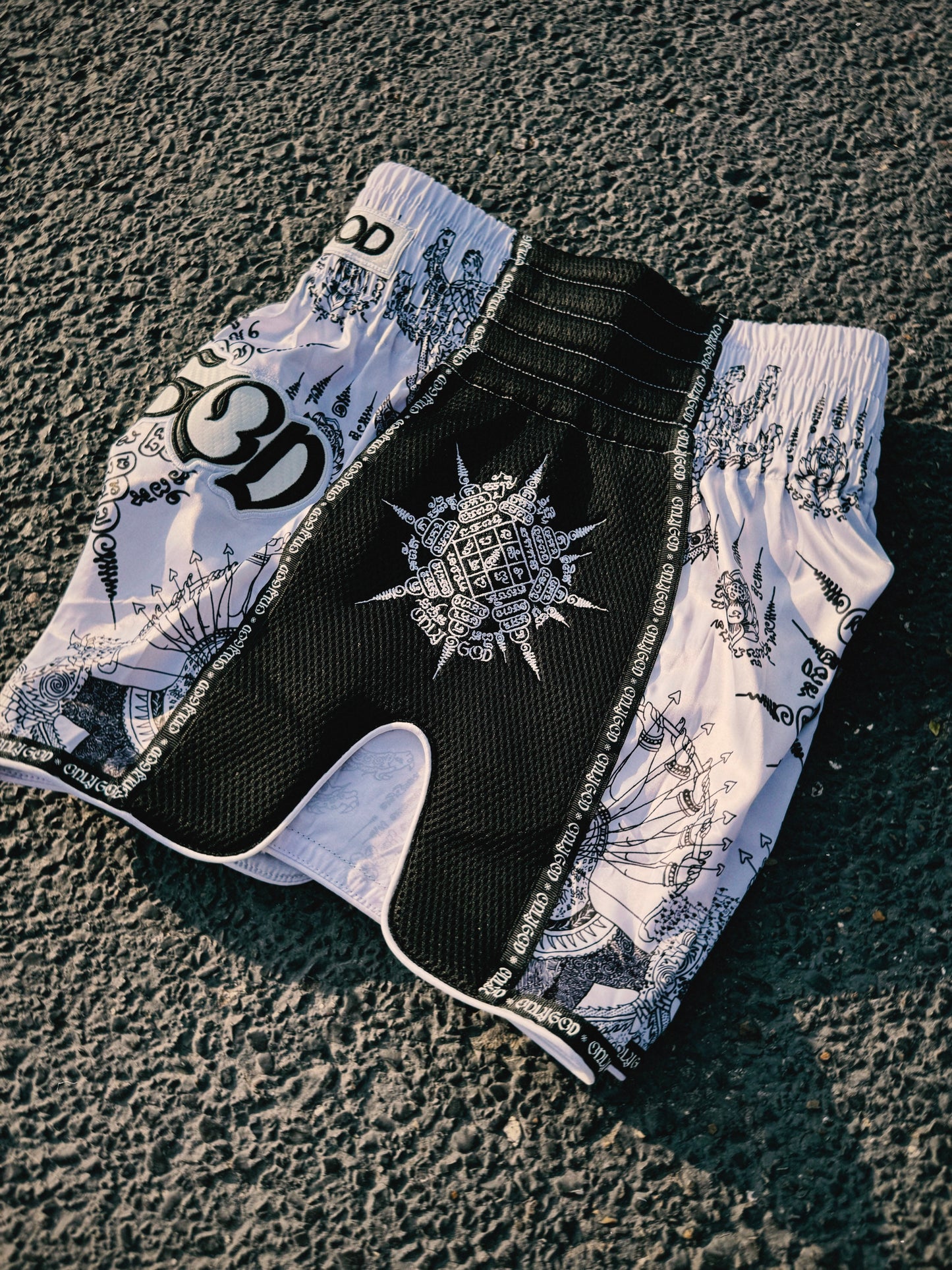 Sacred Ink Sak Yant Muay Thai Shorts