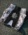 BLACK SAK YANT MUAY THAI SHORT
