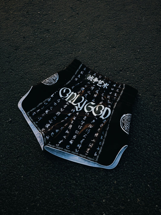 Art of War Muay Thai Short Black