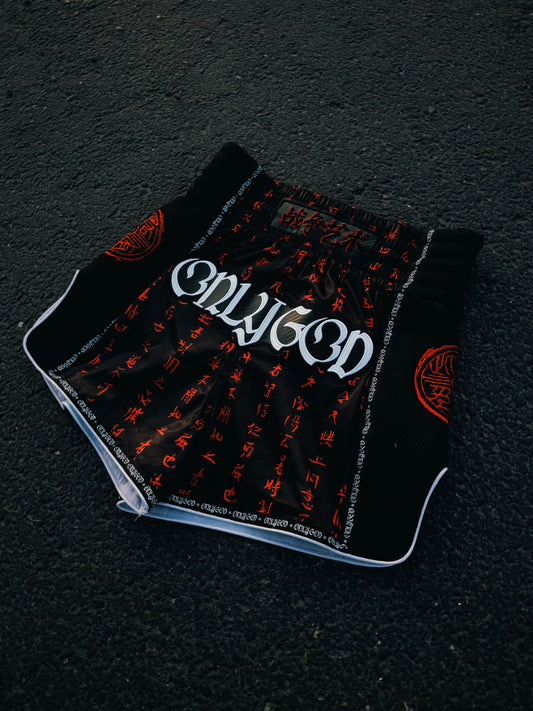 Art of War Muay Thai Short Red